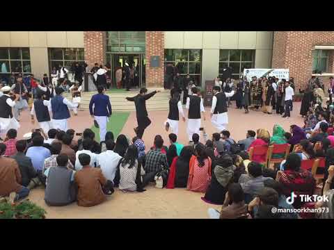 Islamabad university pashto attan dance 2018 very best