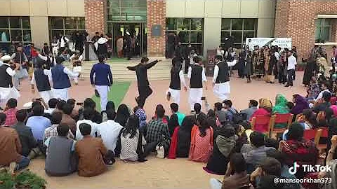 Islamabad university pashto attan dance 2018 very best