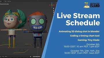 [live] 3D character animation step by step workflow - part 3
