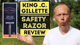 KING C. GILLETTE DE SAFETY RAZOR REVIEW - AN INDEPENDENT REVIEW OF THE NEW GILLETTE RAZOR AND BLADES