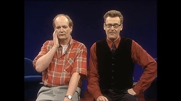 Weird Newscasters (listening to horse race, Bill Clinton, werewolf) - Whose Line UK