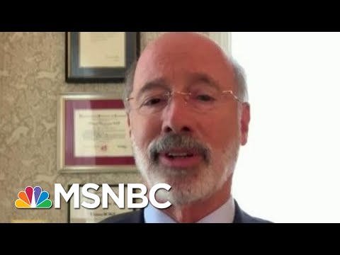 Gov. Wolf: 'We're In A Much Better Place Because We Have Vote-By-Mail' | MTP Daily | MSNBC