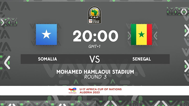 Somalia VS Senegal