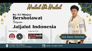 Halal Bi Halal Warga RW.02 Desa Mlinjon,  bersama Jaljalut Indonesia, Selasa, 24 April 2024