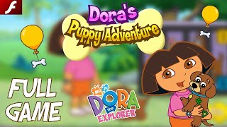 Dora The Explorer Doras Puppy Adventure Flash - Full Game Hd Walkthrough - No Commentary