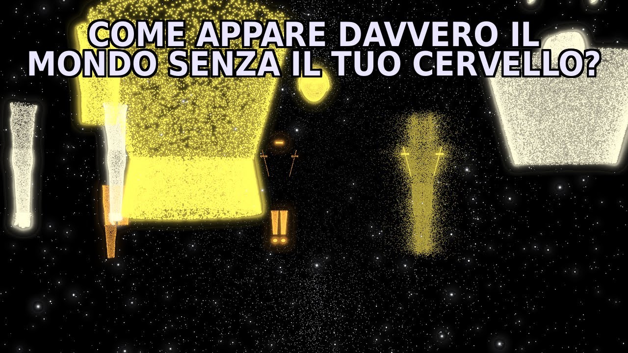 Realtà: cosa vedi davvero senza il tuo cervello?