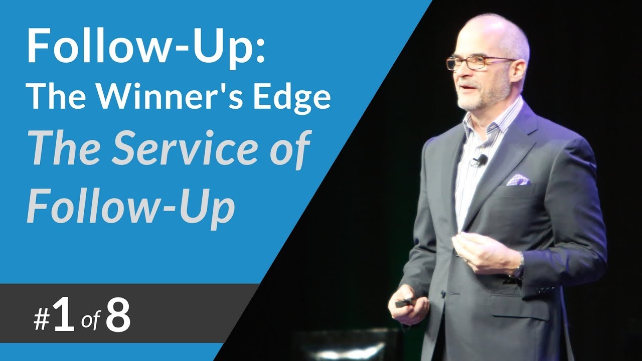 sales strategies and methods Jeff Shore Sales Training - Sales Follow-Up: The Service of Follow-Up