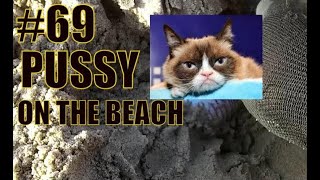 METAL DETECTING UK  (69)  PUSSY ON THE BEACH