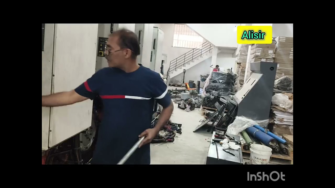 Lithrone 640+coater machine installation in haryana karnal india (Alisir)