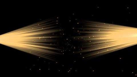 4K Light Beams Center Logo Space Animation