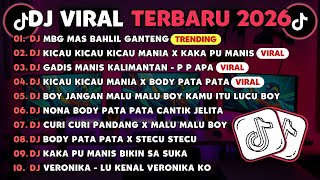 DJ TIKTOK TERBARU 2026🎵DJ MBG MAS BAHLIL GANTENG🎵DJ KICAU KICAU KICAU MANIA X KAKA PU MANIS VIRAL