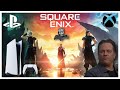 SQUARE ENIX MULTIPLAT PS5 BREAKS RECORDS PHIL SPENCER AND SARRAH BOND UNSURE OF XBOX FUTURE