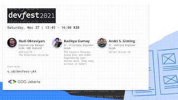 GDG Jakarta DevFest 2021 - Android Day