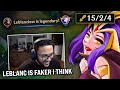 Aphromoo: "This Leblanc is just f*cking smurfing... wow"