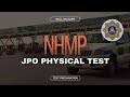 JPO Physical Test | NHMP jobs