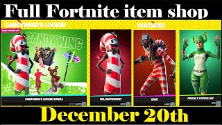 Fortnite Item Shop December 20th, 2022 (Fortnite Battle Royale)