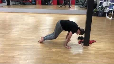 Scapula push-up + planche lean