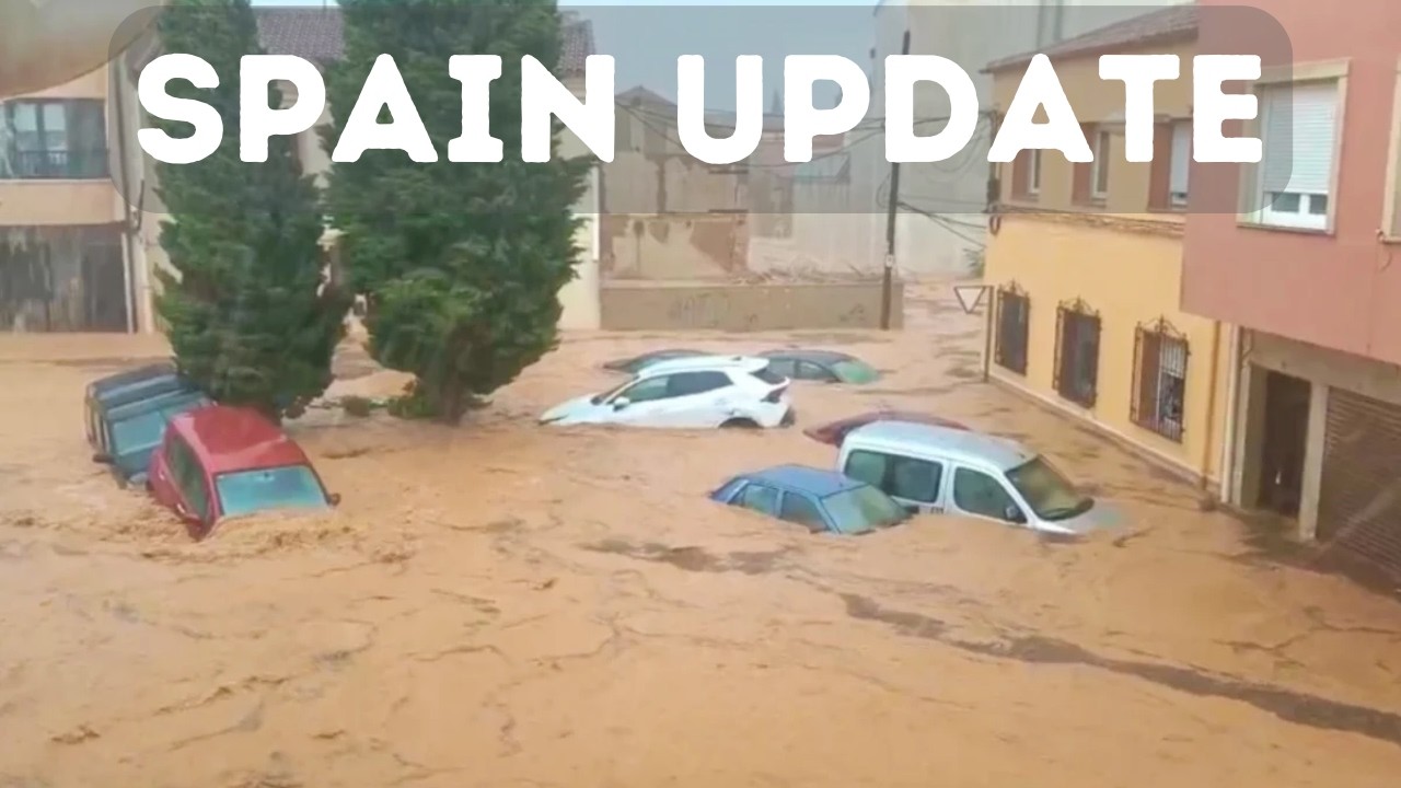 ⁣Spain News: Deadly Floods Cause Chaos Across Spain...AGAIN!