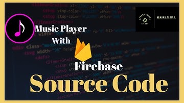 Online Music Player android studio | How to create Firebase Music Player