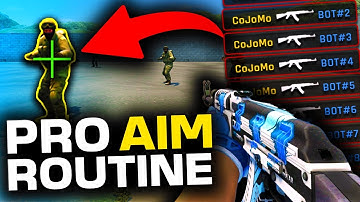 BEST CSGO WARM UP ROUTINE IN 2023 (Pro aim & Movement Guide)