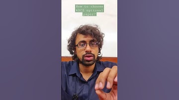 How to choose WBCS optional paper? #shorts #wbcs #optional #exam #mcq #paper #college #subject