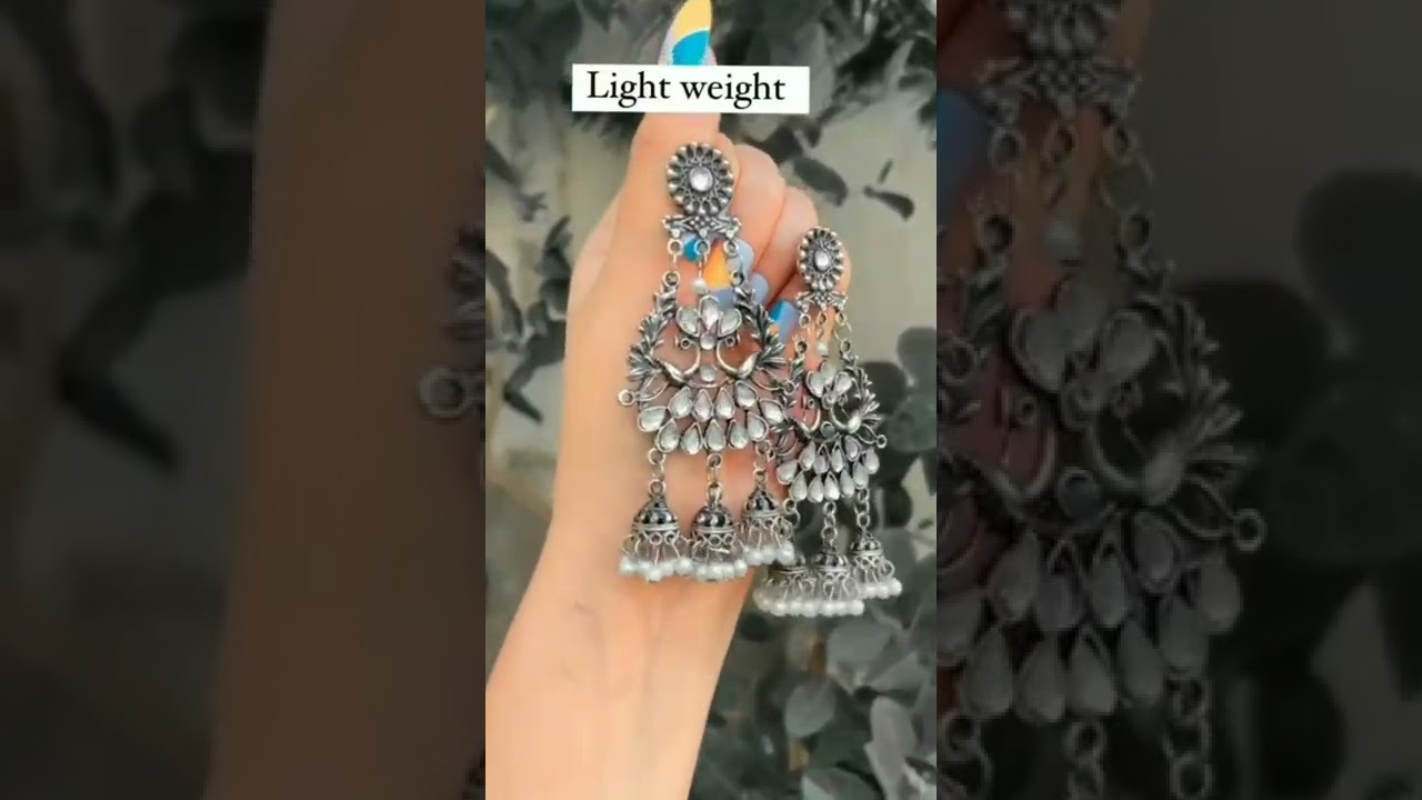 Beautiful 👌 Stylish jumki style earring 💕 