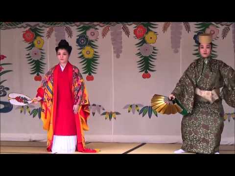 【首里城の舞】 かじゃで風 八曄流餘音春の会 2015.3.27
