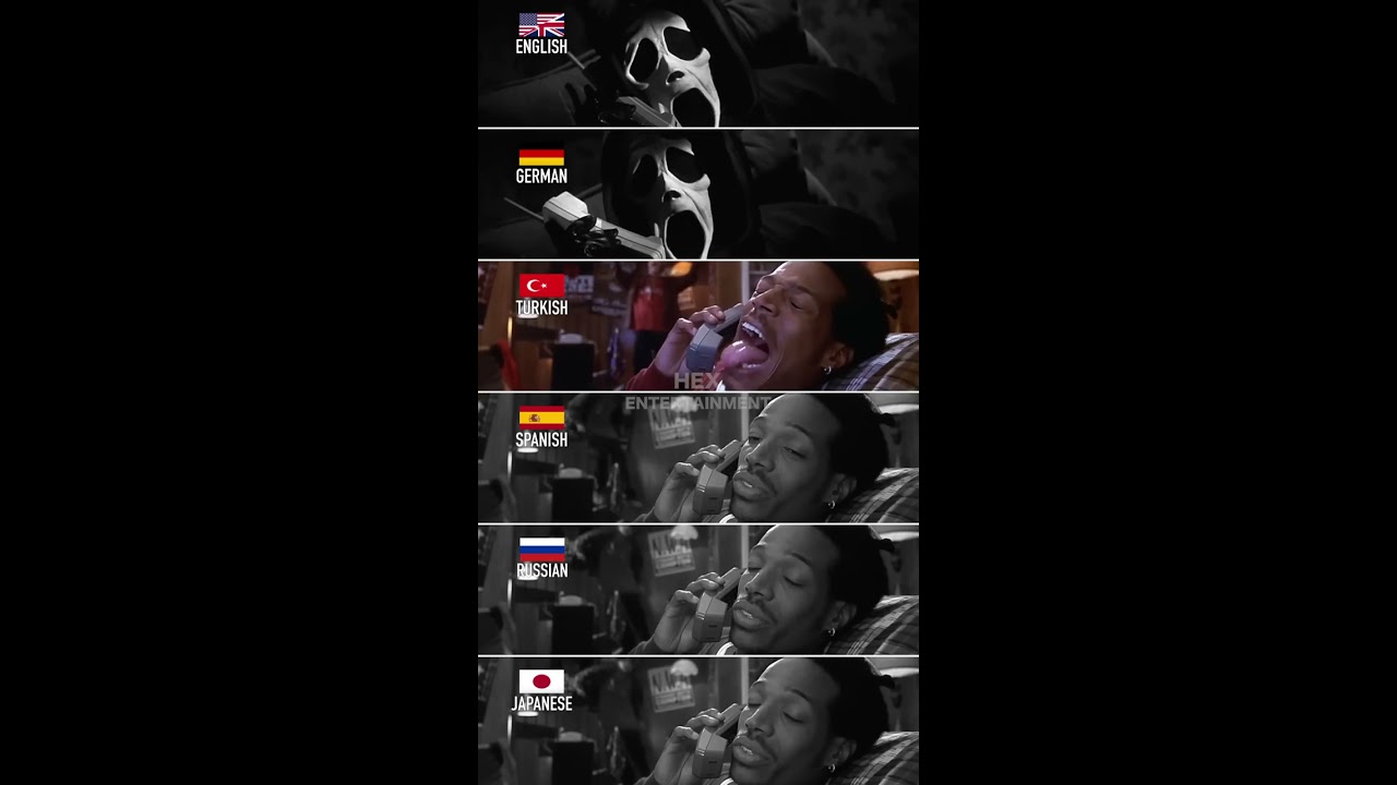  Wazzup In Different Languages Shorts Scarymovie