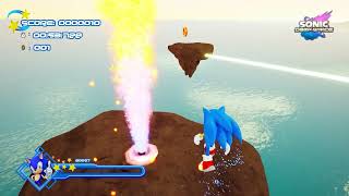 Sonic Deep Space Gameplay
