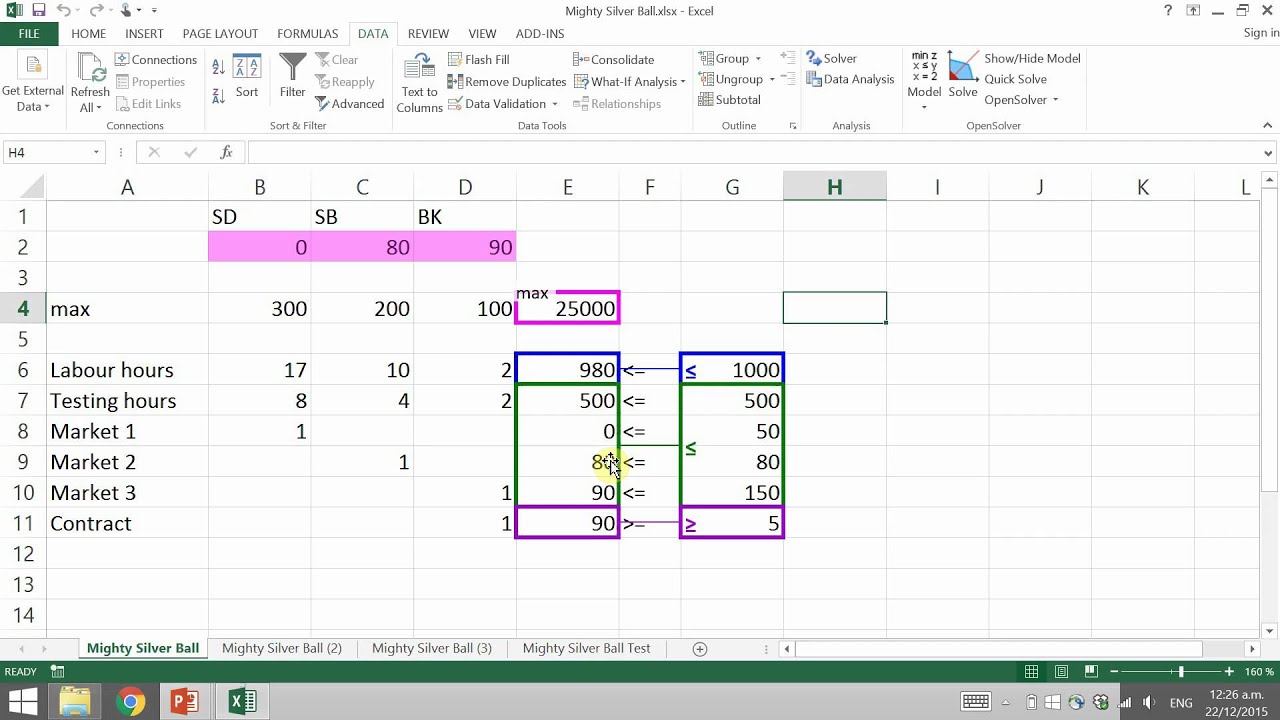 Activate Solver In Excel Harewmichael