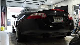 Straight Piped Supercharged 2008 Jaguar XKR