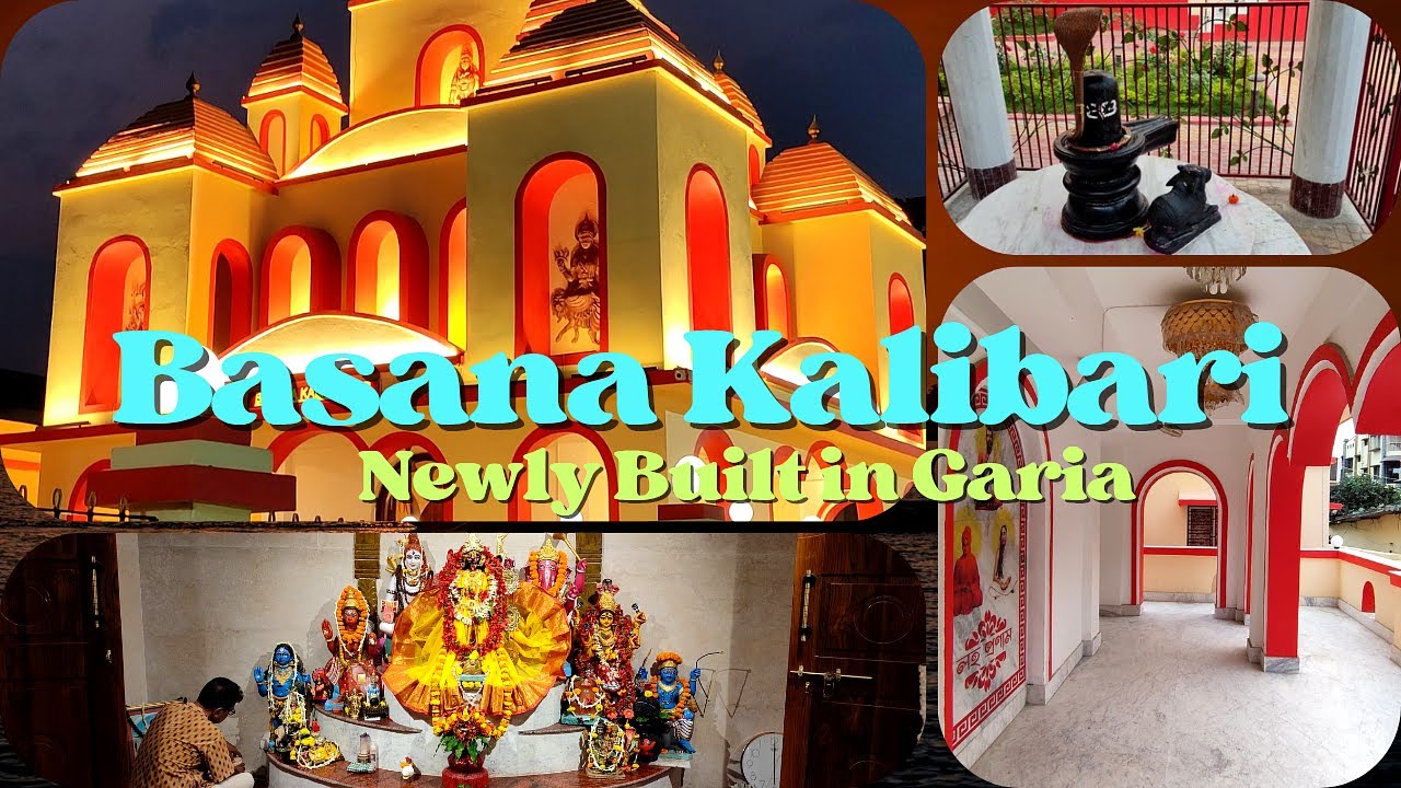 Newly renovated 189 Year's Oldest Basana Kalibari Temple In Garia - YouTube