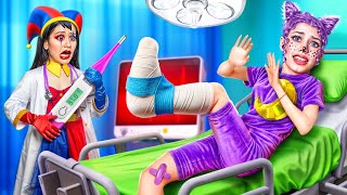 Pomni adalah seorang Dokter! Rumah Sakit Untuk Pahlawan Video Game! The Amazing Digital Circus!