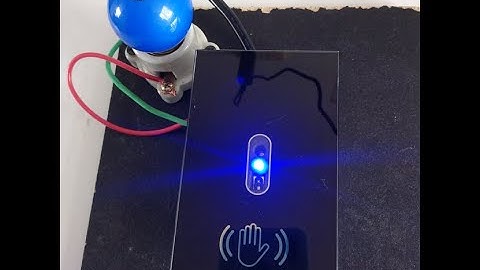 Electricidad video 23: Interruptor de sensor infrarrojo con indicador LED