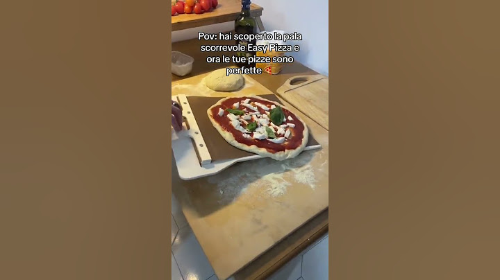 Pov : hai scoperto la pala scorrevole Easy Pizza #pizza #shorts #palapizzascorrevole #cucina