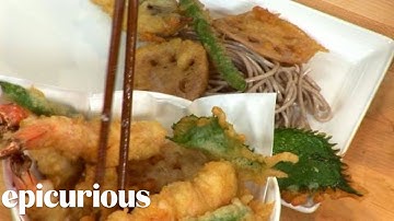 How to Make Japanese Tempura Shrimp and Vegetables, Part 2