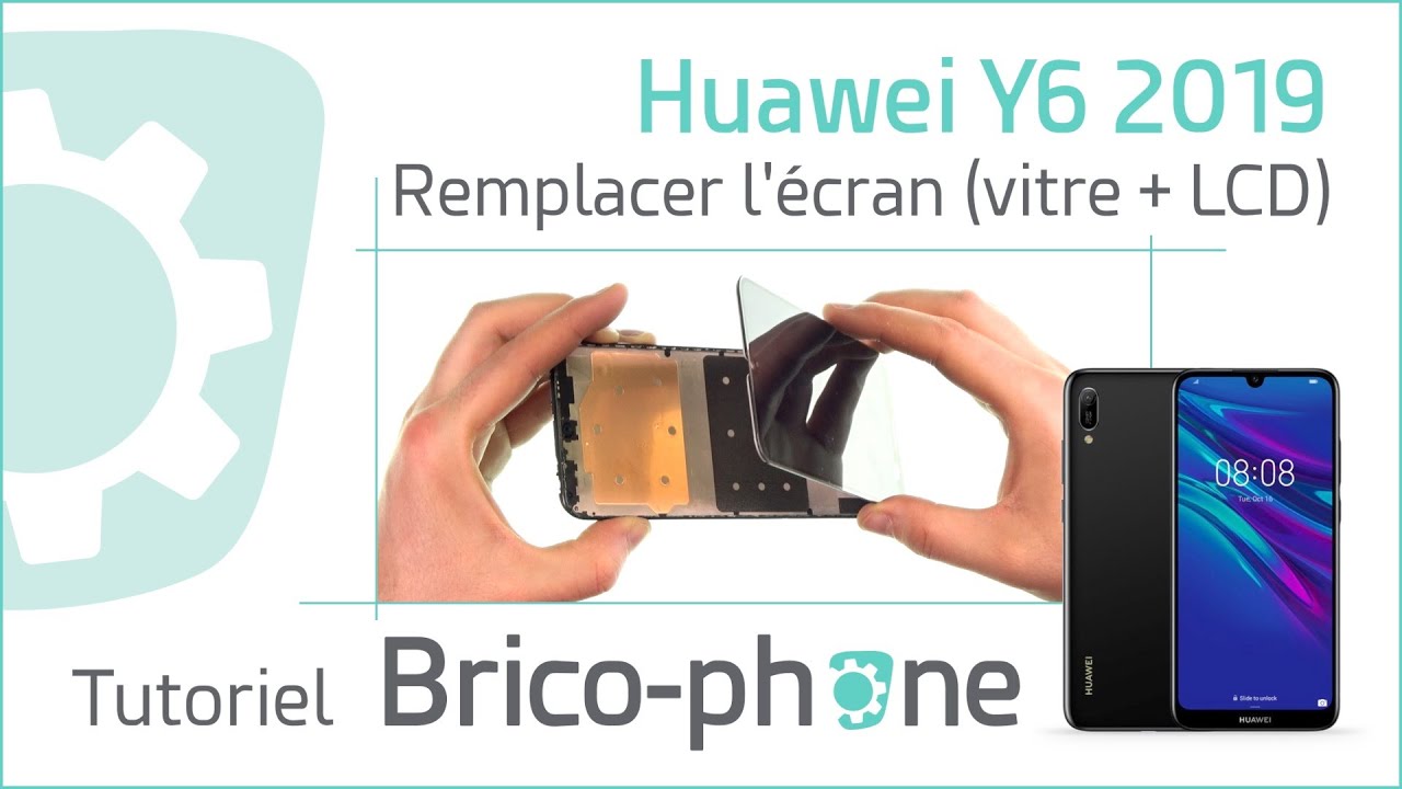 Kit écran Tactile + LCD Pour Huawei Y6 2019 – Noir – Inclus Outils Et Colle – Neuf Générique