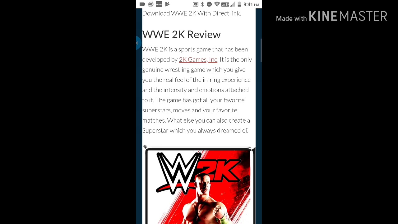 Wwe 2k game download for android mob org masaand