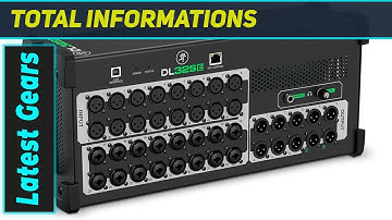 Mackie DL32SE: Incredible 32-Channel Digital Mixer
