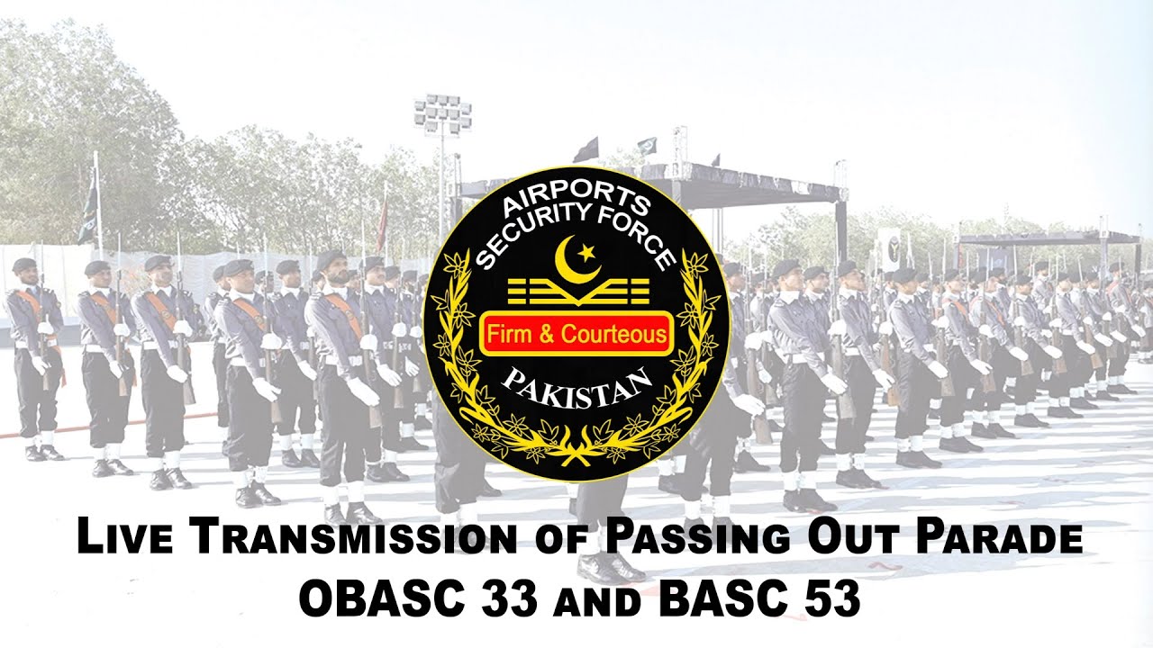 ASF Passing Out Parade OBASC 33 & BASC 53 - YouTube