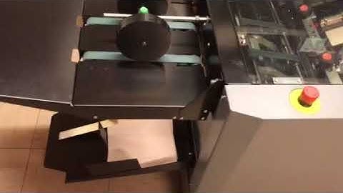 Ex-educational, Pre-used, Duplo DBM-120 Booklet-Maker & Collator With Corner-Stapling