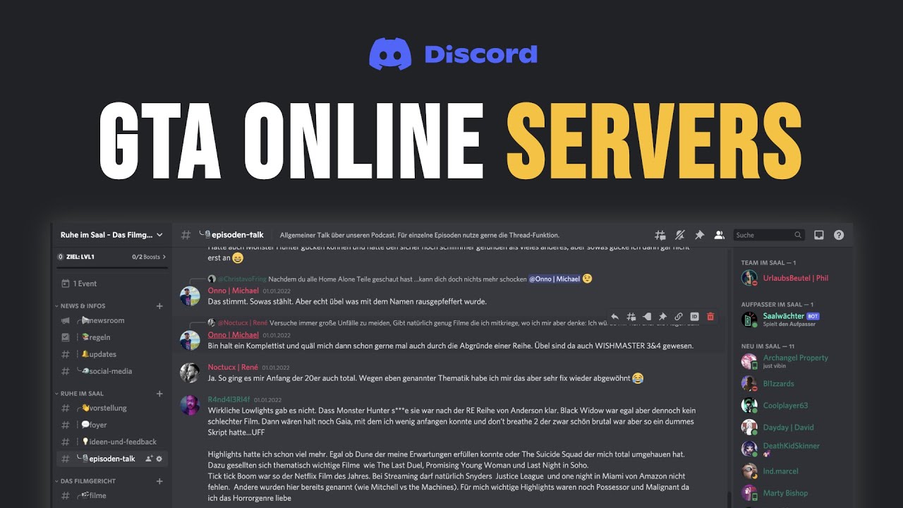 GTA V Online – Discord