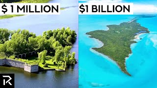 $1 Million VS $1 Billion Private Islands