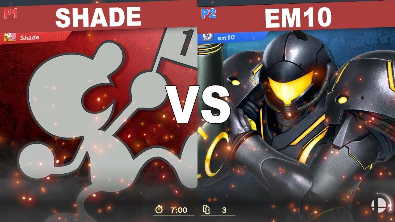 SSBU - ShadeLRK (Mr. Game & Watch) vs. em10 (Samus) [Quick Play]