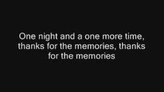 Fall Out Boy - Thnks Fr Th Mmrs (with lyrics)