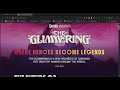 The Glimmering website clone using html, scss and js