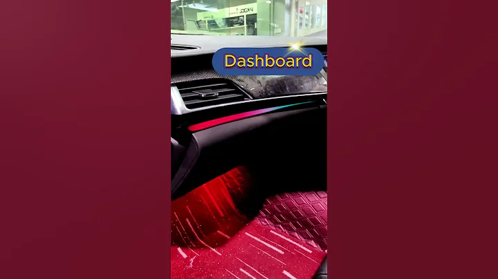 Cadillac CT6 Car Upgraded Ambient Lighting -