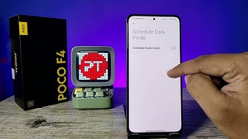 How to enable Dark Mode in Poco F4