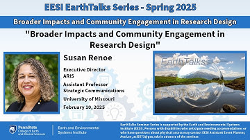 Broader Impacts and Community Engagement in Research Design