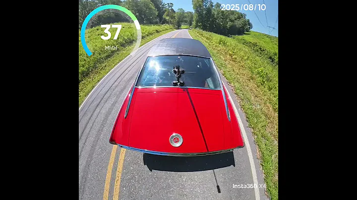 Ms. Christine is out for her Sunday drive. Beautiful day to take the 1967 Charger out for a cruise.